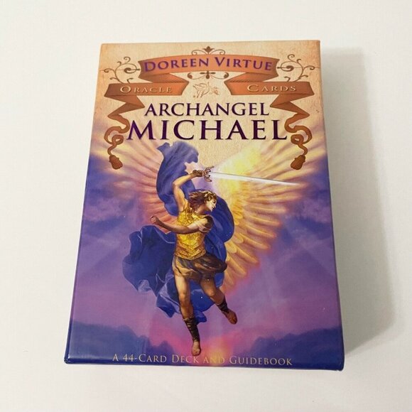 Archangel Michael Oracle Cards by Doreen Virtue 44 Card Set - Picture 1 of 16